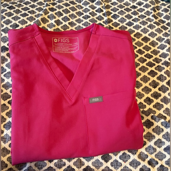 Figs scrubs Catarina electric orchid XXS - Picture 2 of 4